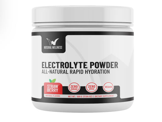 Integral Wellness: Electrolyte Powder All-Natural Rapid Hydration