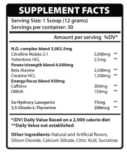 Grind: Rowdy Pre Workout