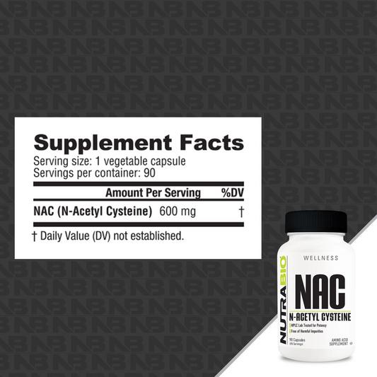 Nutrabio: NAC N-Acetyl Cysteine