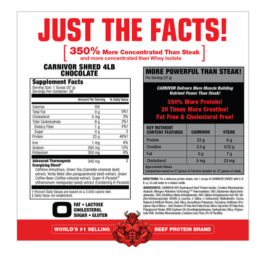MuscleMeds: Carnivor Beef Protein Isolate 4lb