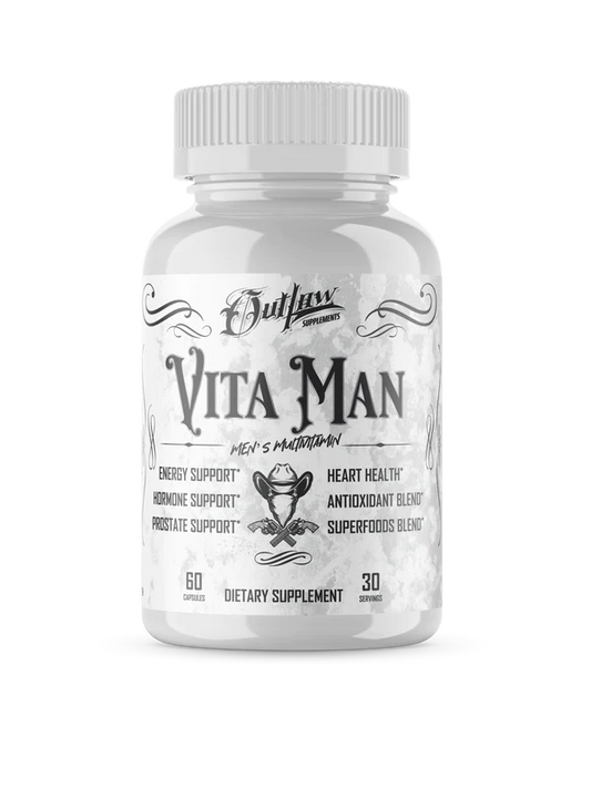 Outlaw Supplements: VITA MAN Men’s Multivitamin