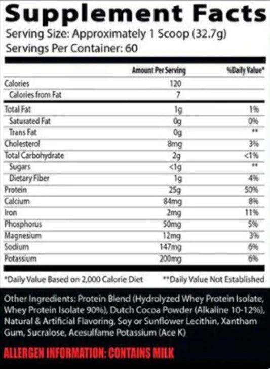 Insane Labz: Insane ISO Hydrolyzed Whey Protein Isolate