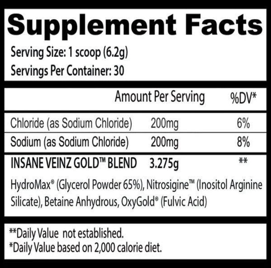 Insane Labz: Insane Veinz GOLD