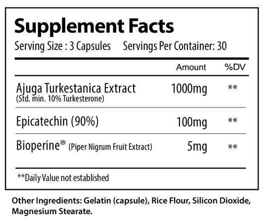 Alpha Supps: TURK Natural Anabolic Agent