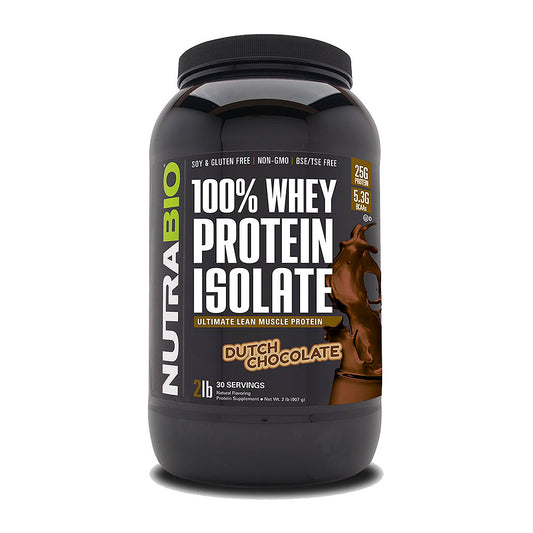 Nutrabio: Whey Protein Isolate 2lb