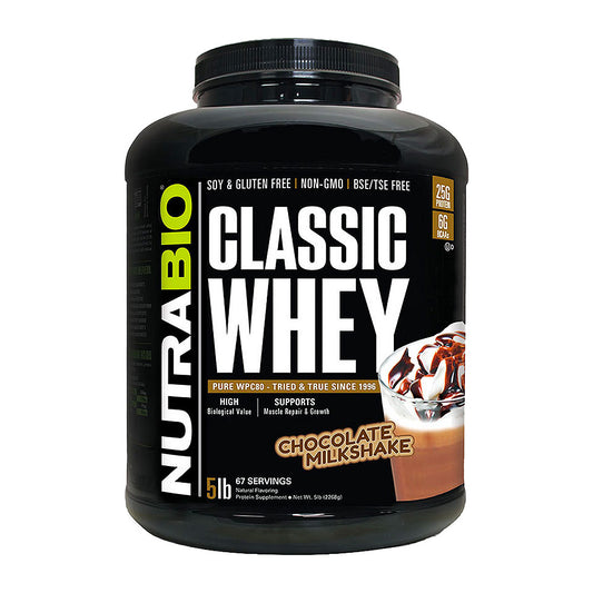 NutraBio: Classic Whey 5lb